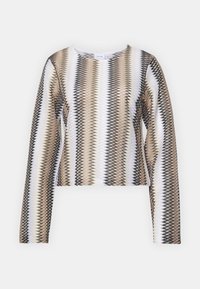 VIELLA O NECK - Džemper - brown/black