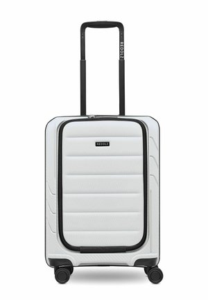ESSENTIALS 4-ROLLEN KABINENTROLLEY  SOFT-POCKET LAPTOPFACH - Bagaglio a mano - white