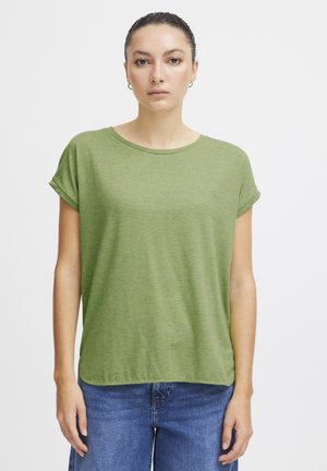 REBEL SS - Camiseta básica - green tea