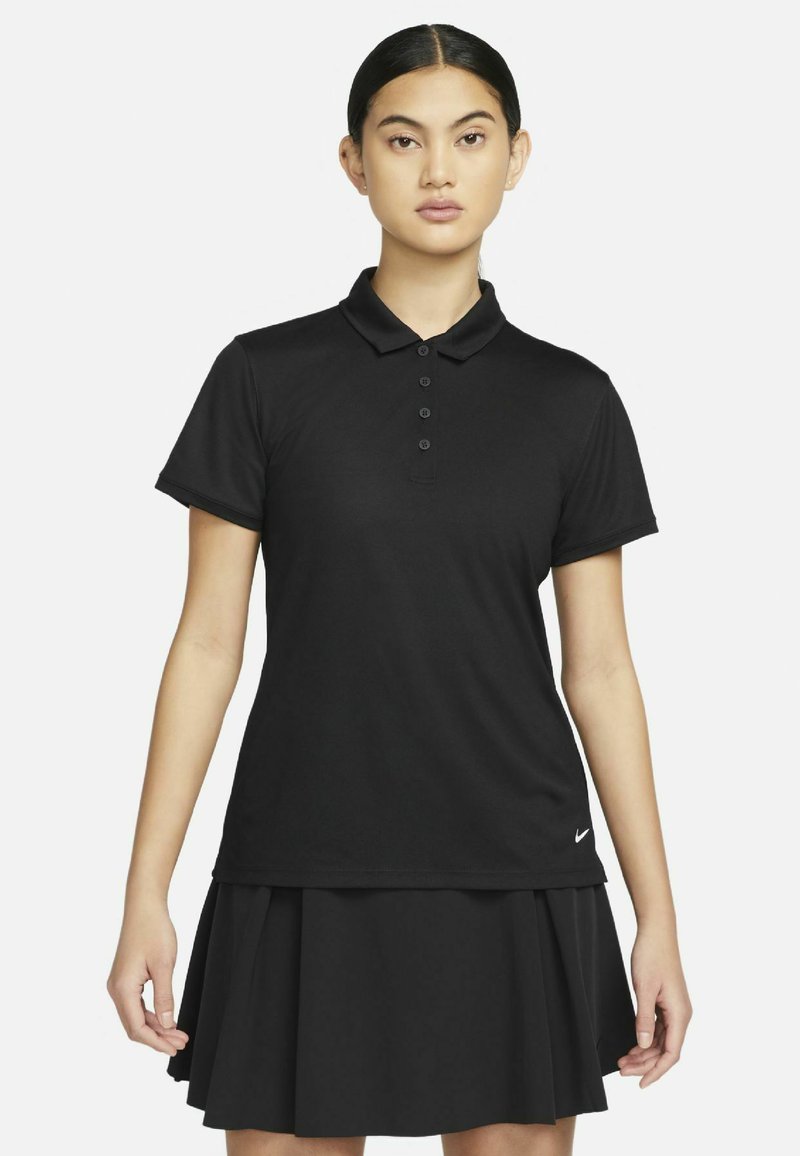 Nike Golf DRI-FIT VICTORY - Polokošeľa - black/white