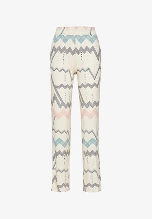 LASCANA, LAS NATIVE M&M PANTS - Nachtwäsche Hose - beige-allover