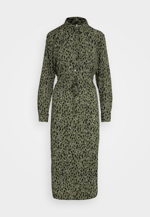 JDY JDYSORO MIDI SHIRT DRESS - Tričkové šaty - mulled basil