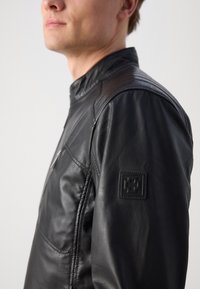 Strellson PIERS - Leather jacket - black
