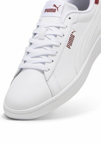 Puma SMASH 3.0 UNISEX - Zapatillas - white-intense red
