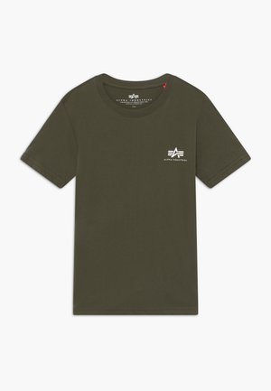 SMALL LOGO KIDS TEENS UNISEX - T-shirt - bas - dark olive