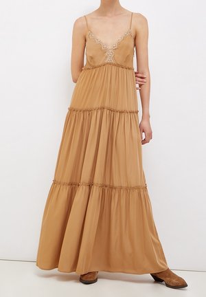 Maxikleid - beige
