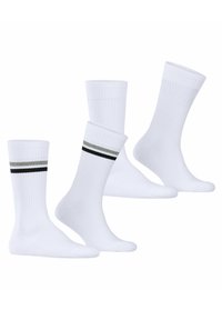 Esprit Tennis Stripe 2-Pack - Calze - white mix