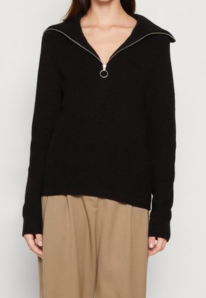 VILA Pullover - black