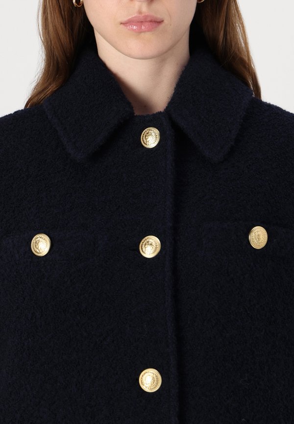 GOLD BUTTON SHACKET - Short coat4