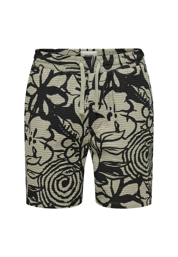 BERMUDA - Shorts - braun