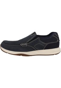 Clarks Zapatillas - navy nubuck
