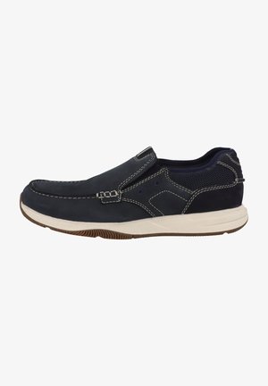 Clarks Baskets basses - navy nubuck