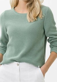 BRAX Strickpullover - light green