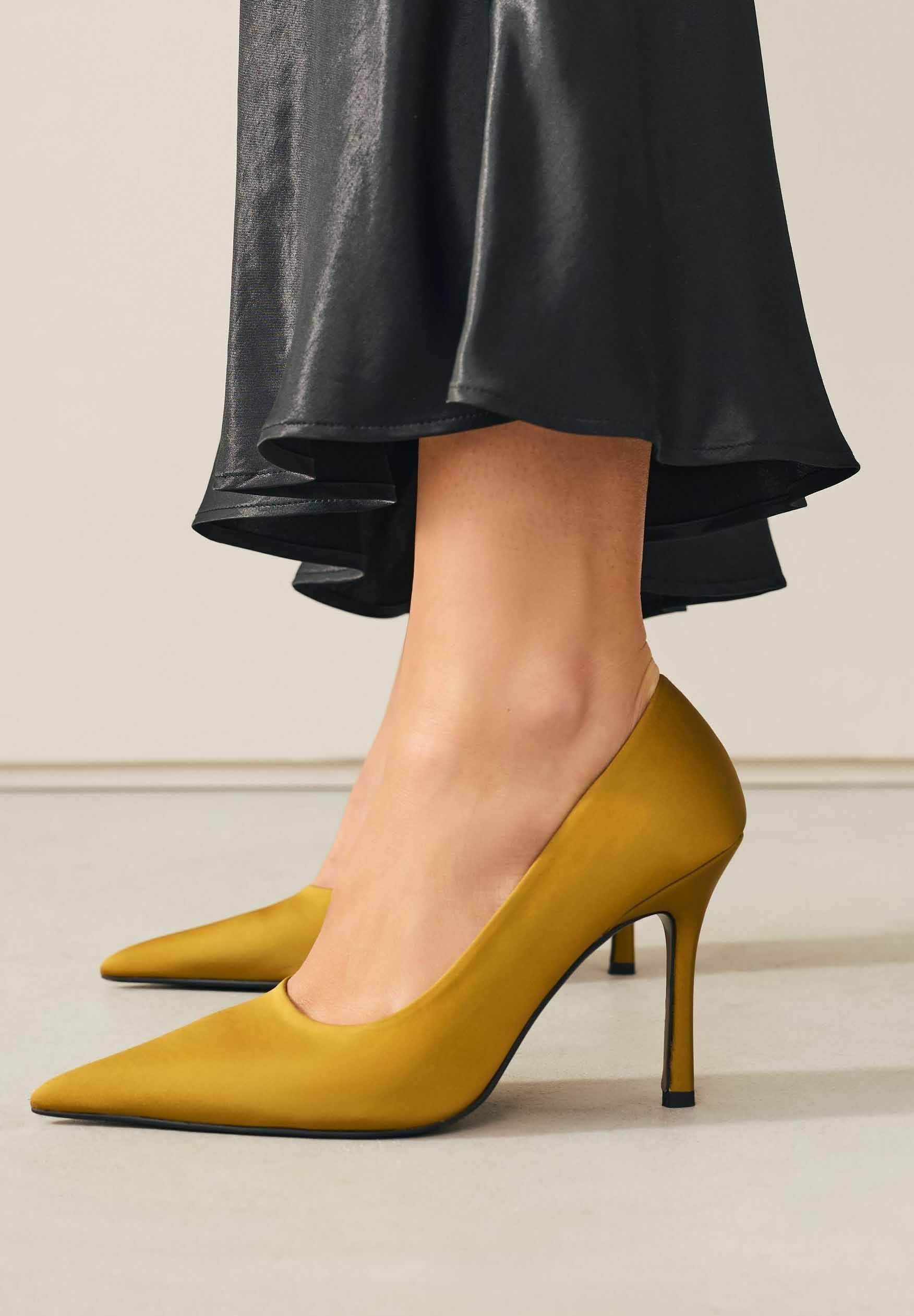 Next High heels - ochre yellow/yellow - Zalando