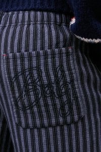 BDG Urban Outfitters AMI HEAVY PULL ON TROUSER - Nohavice - navy