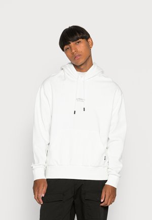 RECYCLED PULL ON HOOD - Felpa con cappuccio - white