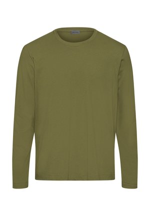 Hanro LIVING - Top s dlouhým rukávem - olive branch
