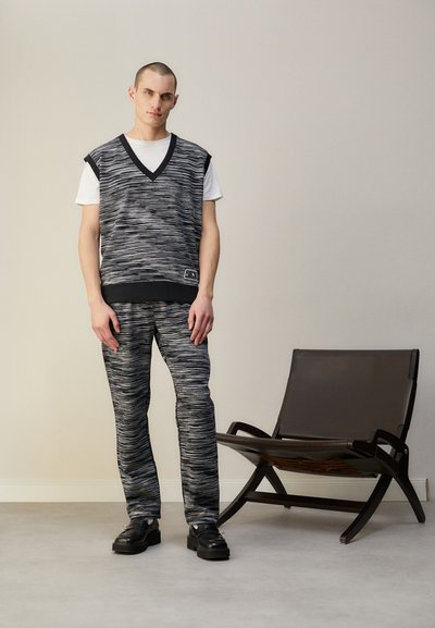 Missoni VEST - Pullover - black/white