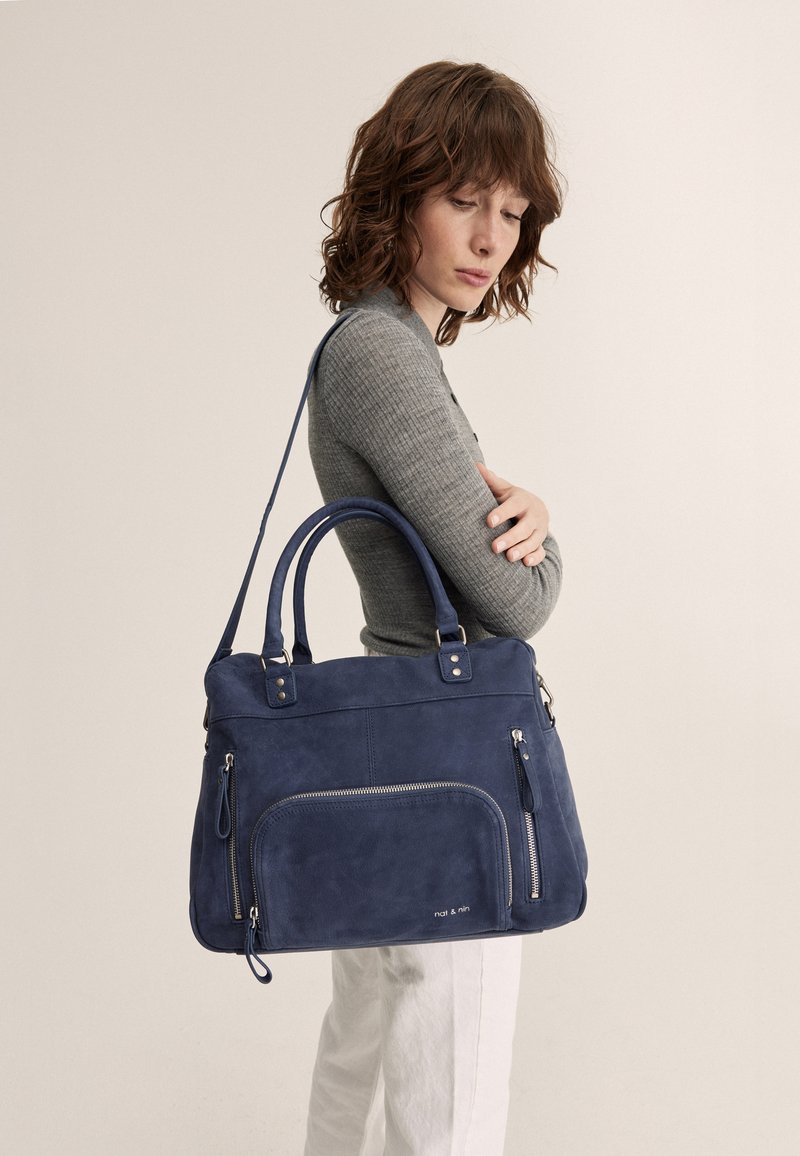 Handbag Nat Et Nin Jeanne Nat Nin MACY Sac à Main Navy Blue