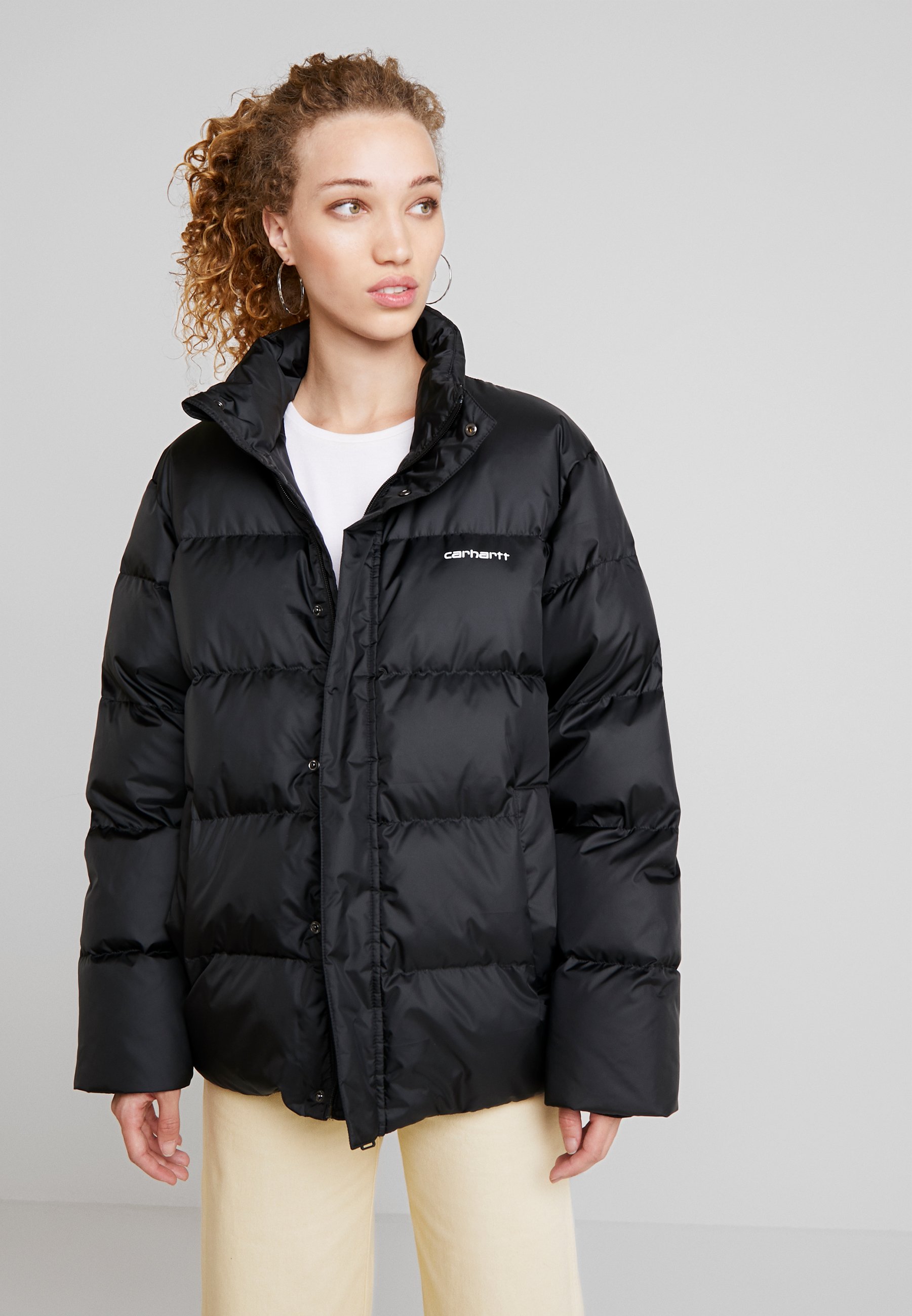 Carhartt WIP DEMING JACKET Dunjacka blackwhitesvart Köp Carhartt WIP W' Danville Jacket Black | Jackor