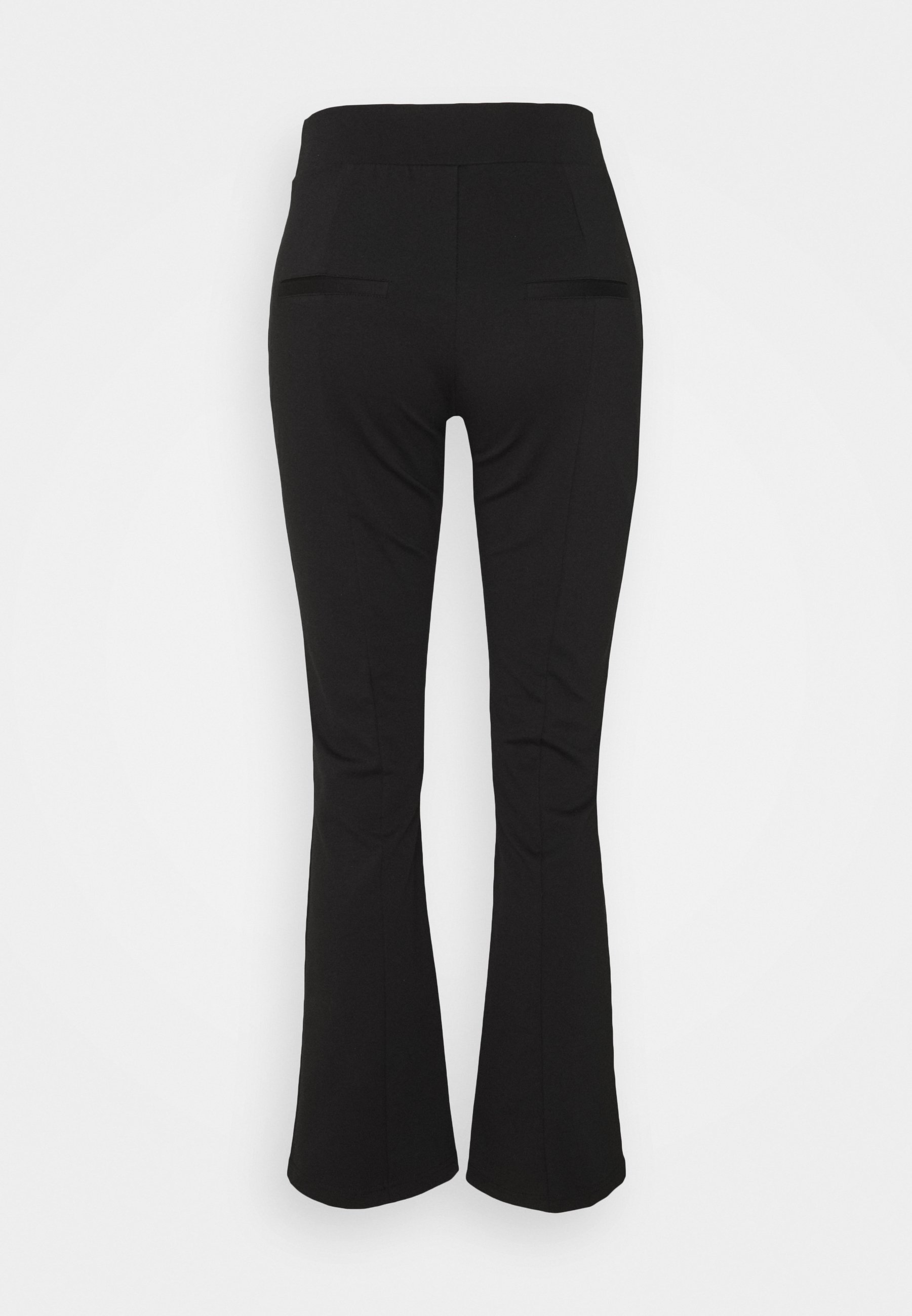 ONLY Petite ONLCIANA FLARED PANTS - Broek - black/Zwart - Zalando.nl