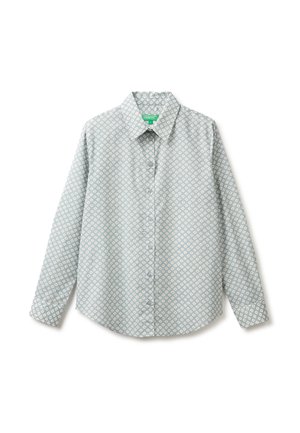 United Colors of Benetton, SHIRT.. - Blusa - mottled light blue