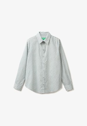 United Colors of Benetton, SHIRT.. - Blusa - mottled light blue