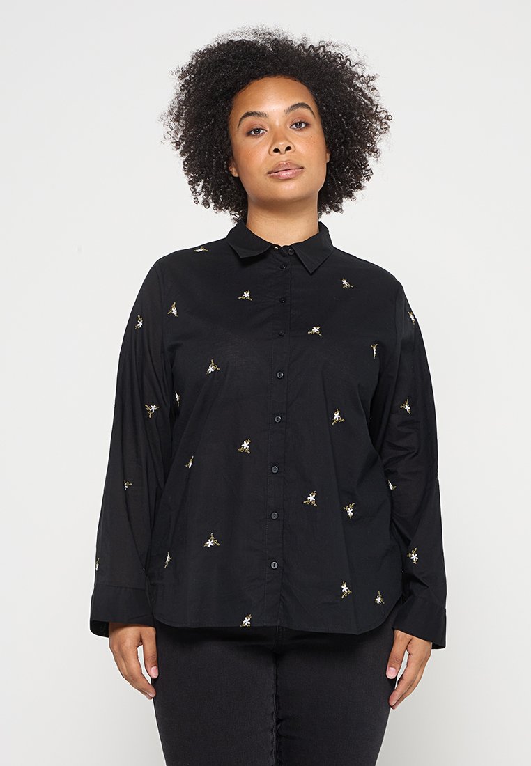 ONLY Carmakoma Overhemdblouse meerkleurig