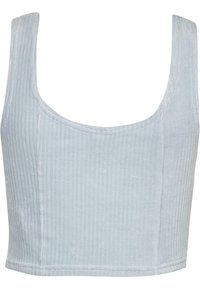 Karl Kani SIGNATURE CORDUROY CORSET - Topper - light blue