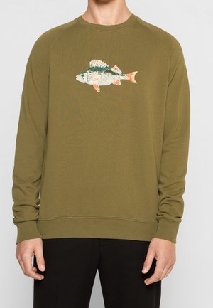 Sweatshirt - olive