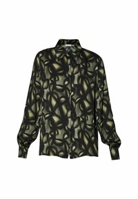 LIU JO PRINTED - Nööpidega pluus - black