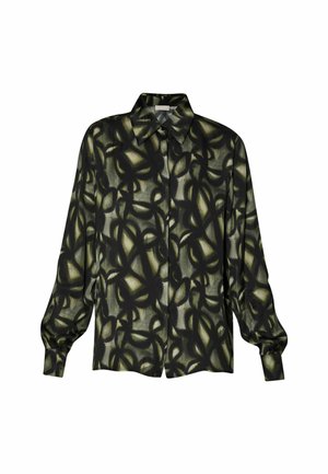 LIU JO PRINTED - Užsagstoma palaidinė - black