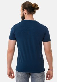 Cipo & Baxx T-Shirt print - navyblue
