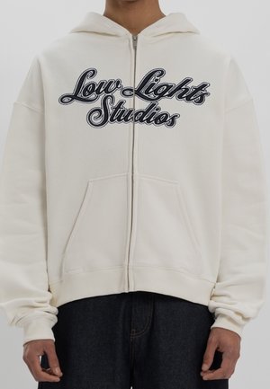 Felpa con zip - off-white