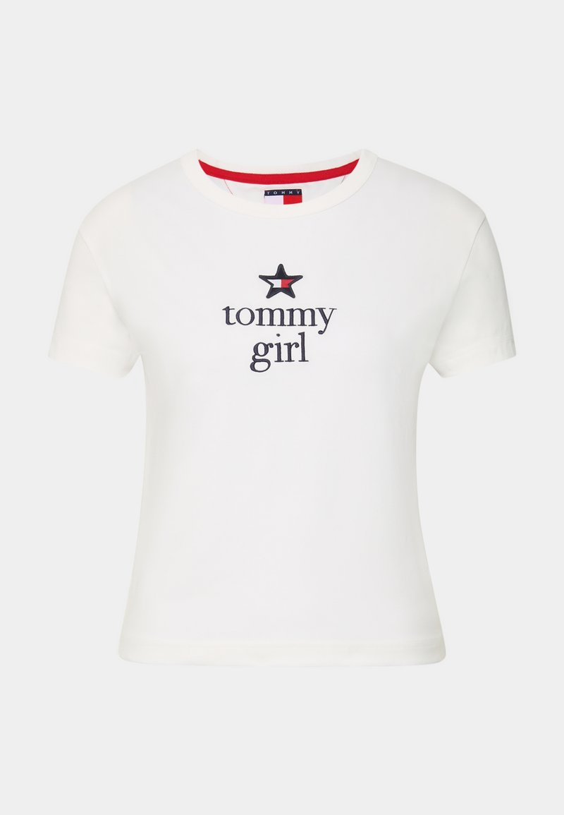 Tommy Jeans T-shirt print crème