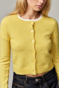 BDG Urban Outfitters COSY CREW - Ζακέτα - yellow