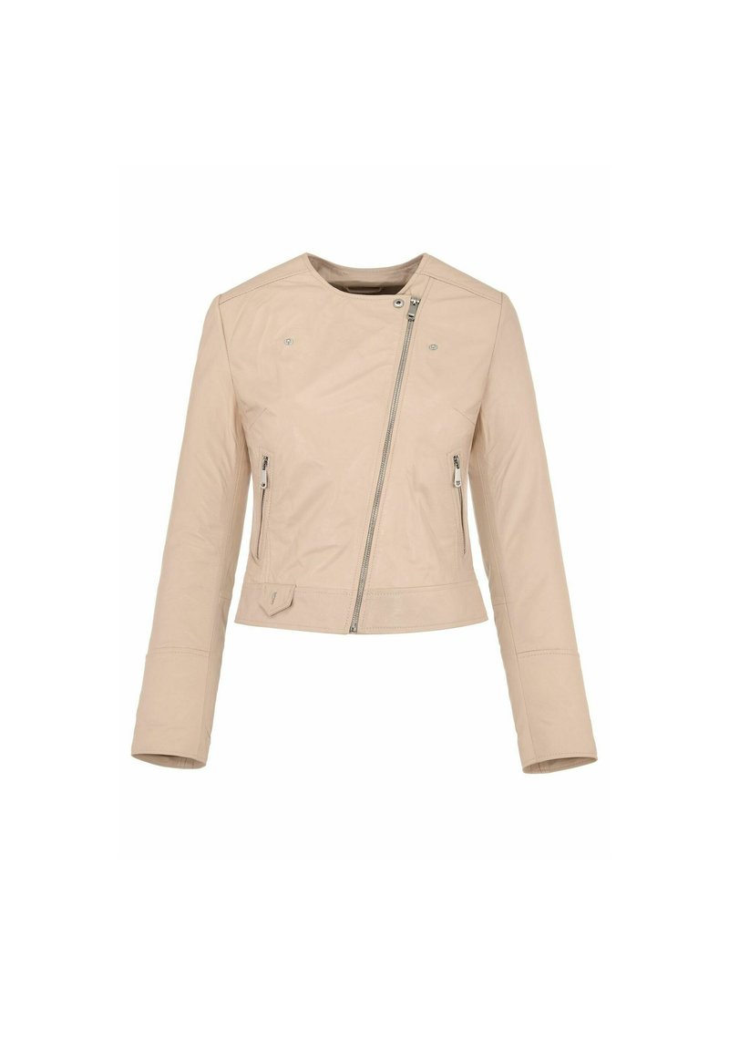 OCHNIK Leren jas beige OCHNIK Leren jas beige