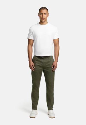 INDICODE JEANS IGNAZO - Chino hlače - army