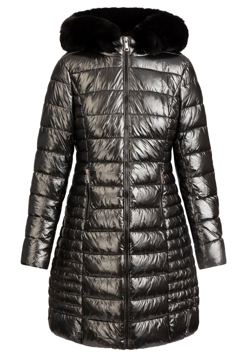 Apart Wintermantel zwart