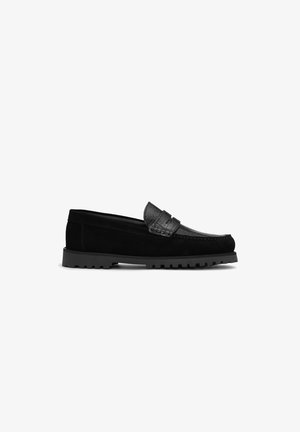 Les Deux, CROCO LOAFER - Обувки без връзки - black
