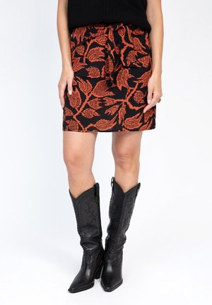 Jupe trapèze - nabilo caramel