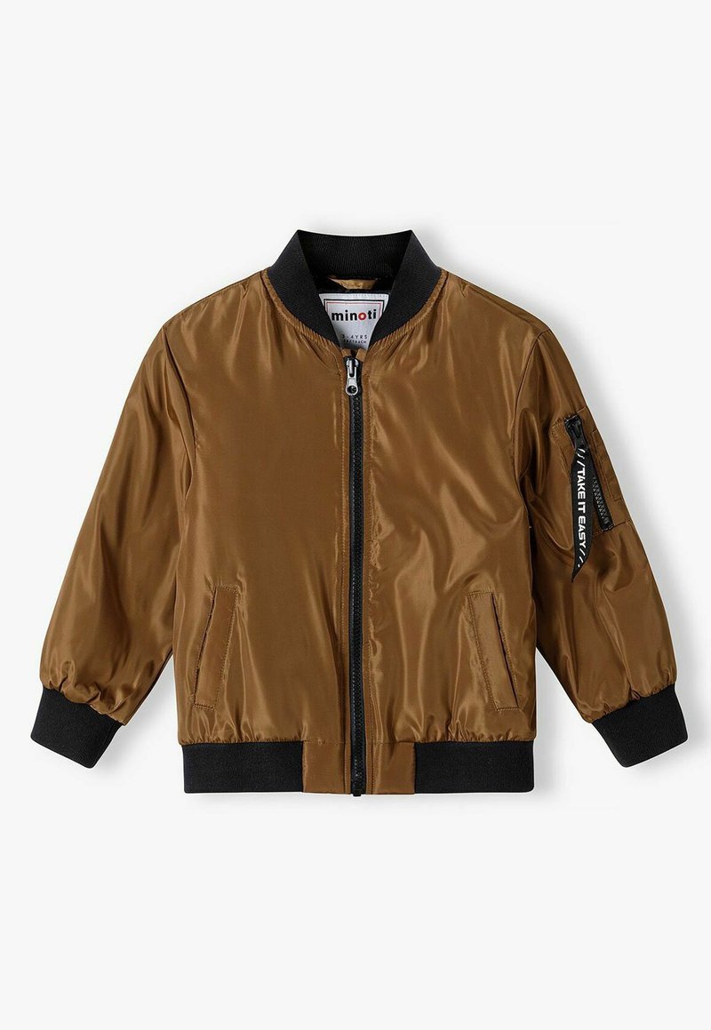 Veste Bomber Zara Kaki, Détails Dorés Et Noir - Taille L Femme - Occasion Très Bon état