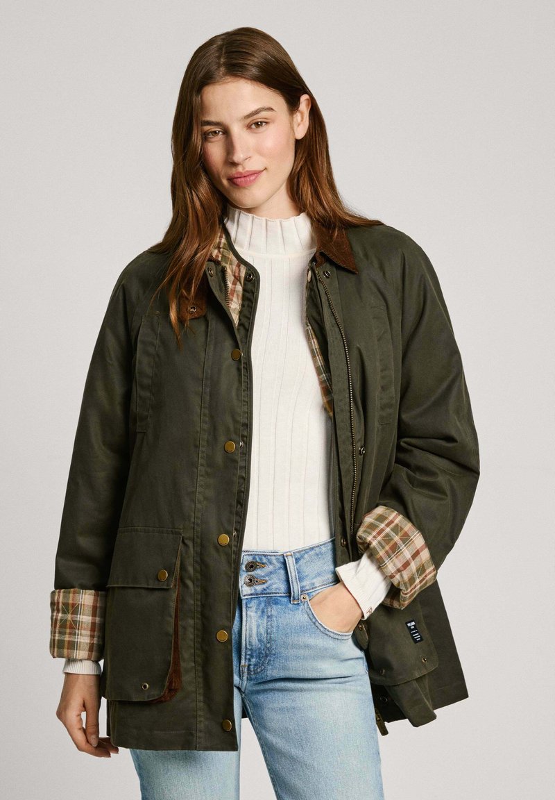 Pepe Jeans BABETTE - Manteau court - myrt green