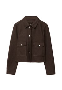 Summer jacket - mottled brown
