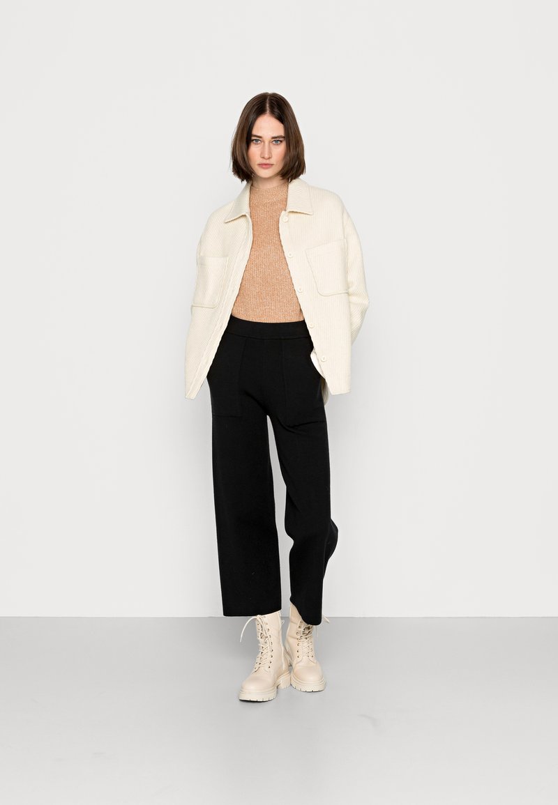 Damen Chinos | Opus MONAH Stoffhose black/schwarz - WH11496 Damen Chinos | Opus MONAH Stoffhose black/schwarz - WH11496
