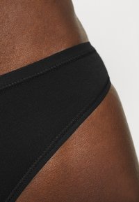 Schiesser 3PACK  - Slip - black