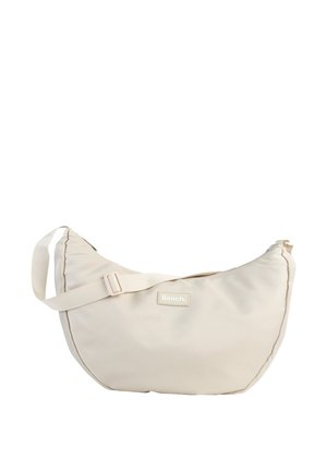 Cross body bag - beige weiß
