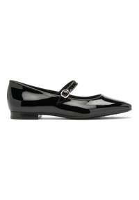 Bokapántos balerina cipők - black