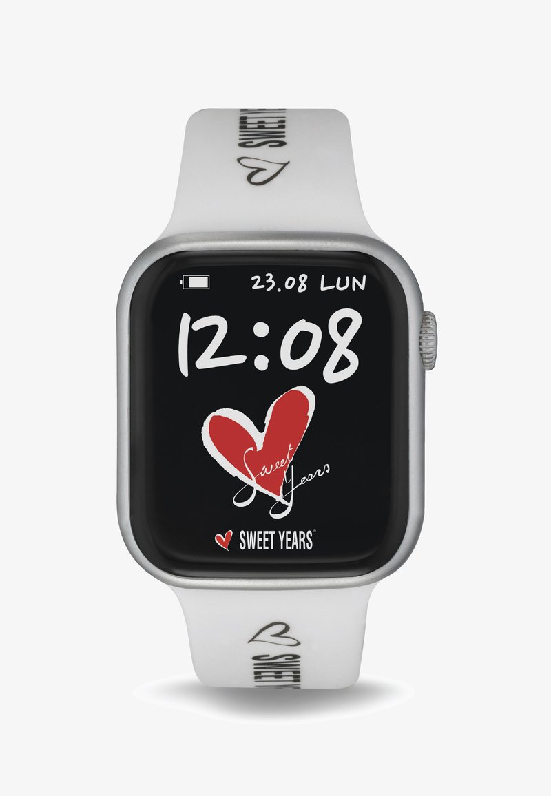Sweet Years HEART 44 38MM - Älykello - white/black