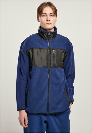 Urban Classics HOODED MICRO - Fleece jacket - spaceblue